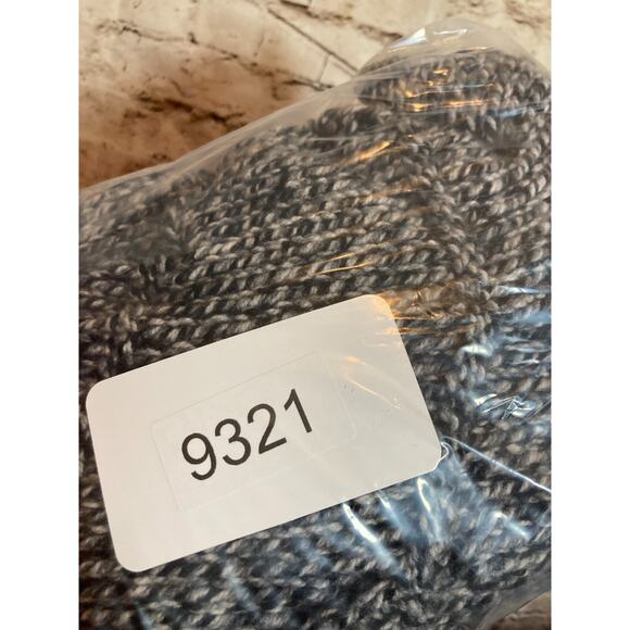 Woolrich Sweater Womens XL Lambswool Gray Speckled Pullover Heavyweight V Neck - Picture 11 of 14